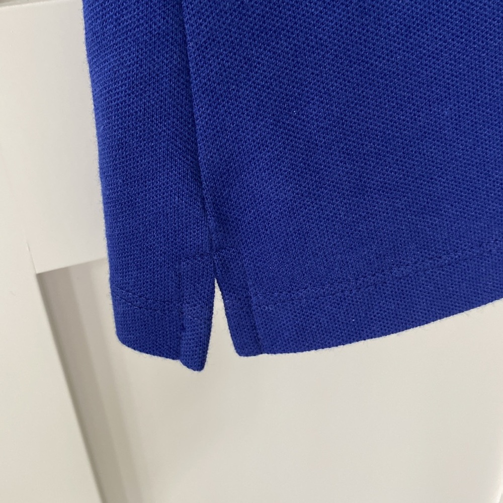 Lacoste Marine Blue Short Sleeve Pique Polo-L - Picture 7 of 7